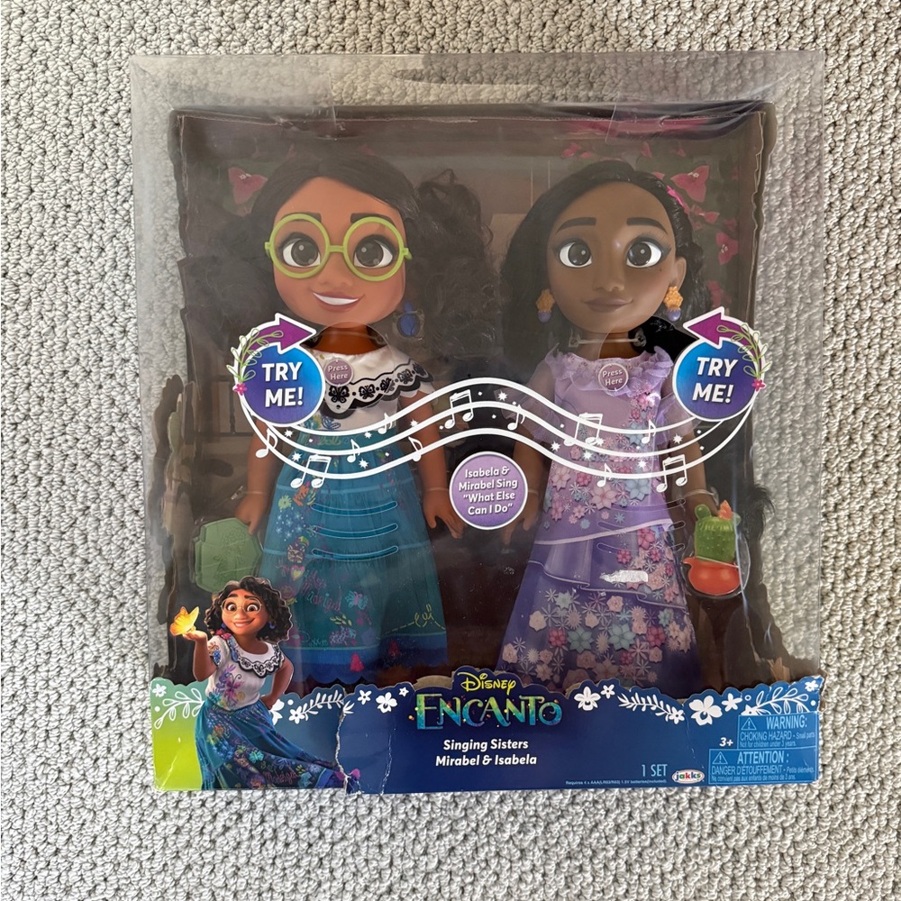 Disney Encanto Singing Sisters Dolls, Mirabel & Isabela